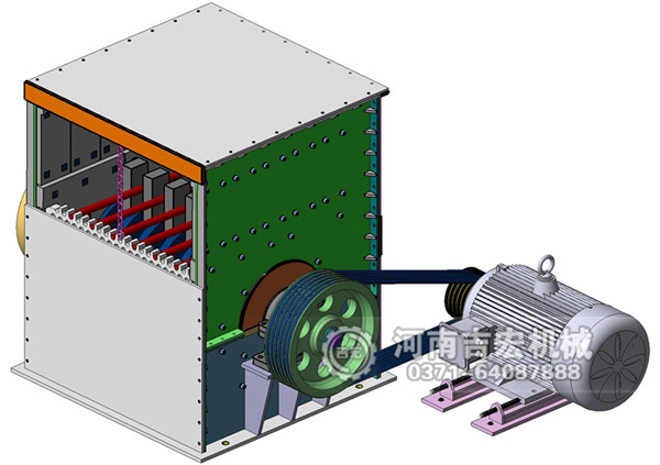 采石場破碎設備工作原理